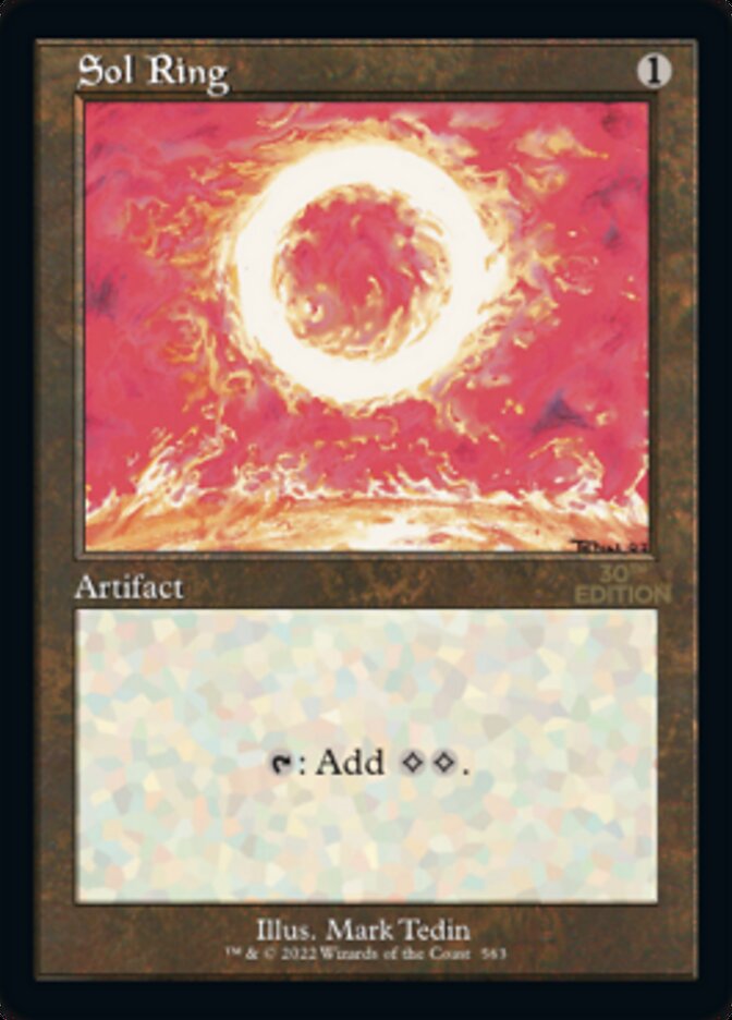 Sol Ring (Retro) (563) [30th Anniversary Edition] | Cracking-Singles