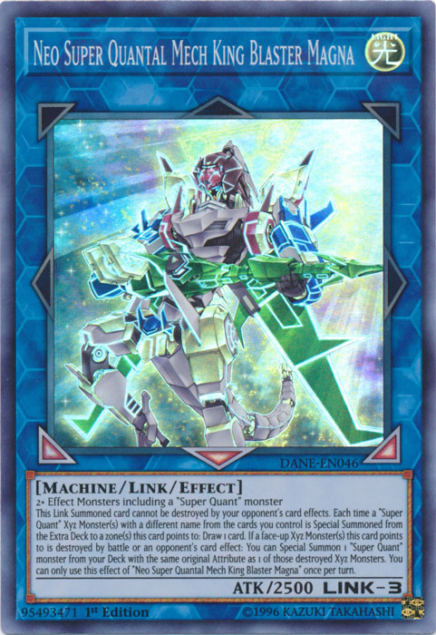 Neo Super Quantal Mech King Blaster Magna [DANE-EN046] Super Rare | Cracking-Singles