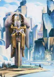 Island Art Card [Streets of New Capenna Art Series] | Cracking-Singles