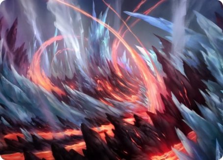 Frostboil Snarl Art Card [Strixhaven: School of Mages Art Series] | Cracking-Singles