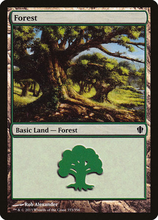 Forest (353) [Commander 2013] | Cracking-Singles