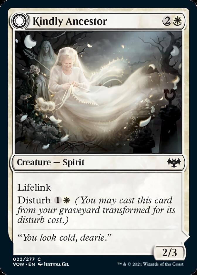 Kindly Ancestor // Ancestor's Embrace [Innistrad: Crimson Vow] | Cracking-Singles