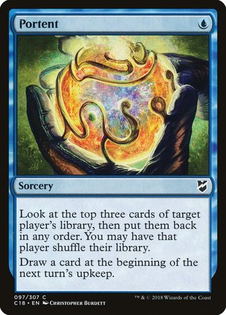 Portent [Commander 2018] | Cracking-Singles