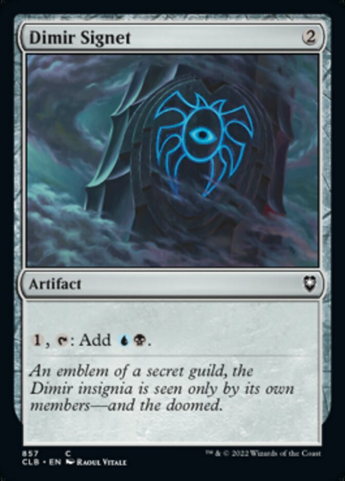 Dimir Signet [Commander Legends: Battle for Baldur's Gate] | Cracking-Singles