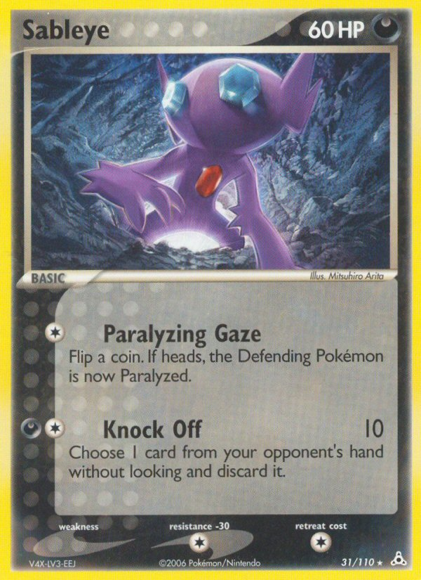 Sableye (31/110) [EX: Holon Phantoms] | Cracking-Singles