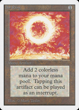 Sol Ring [Unlimited Edition] | Cracking-Singles