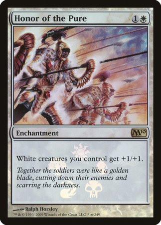Honor of the Pure [Magic 2010 Promos] | Cracking-Singles