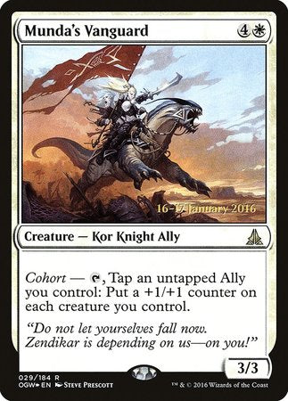 Munda's Vanguard [Oath of the Gatewatch Promos] | Cracking-Singles