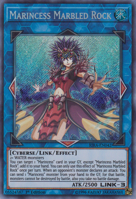 Marincess Marbled Rock [RIRA-EN042] Secret Rare | Cracking-Singles