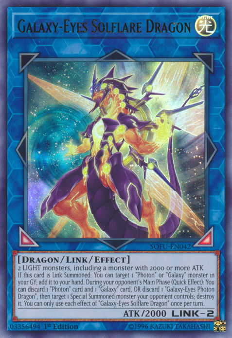 Galaxy-Eyes Solflare Dragon [SOFU-EN042] Ultra Rare | Cracking-Singles