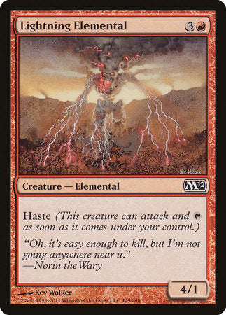 Lightning Elemental [Magic 2012] | Cracking-Singles