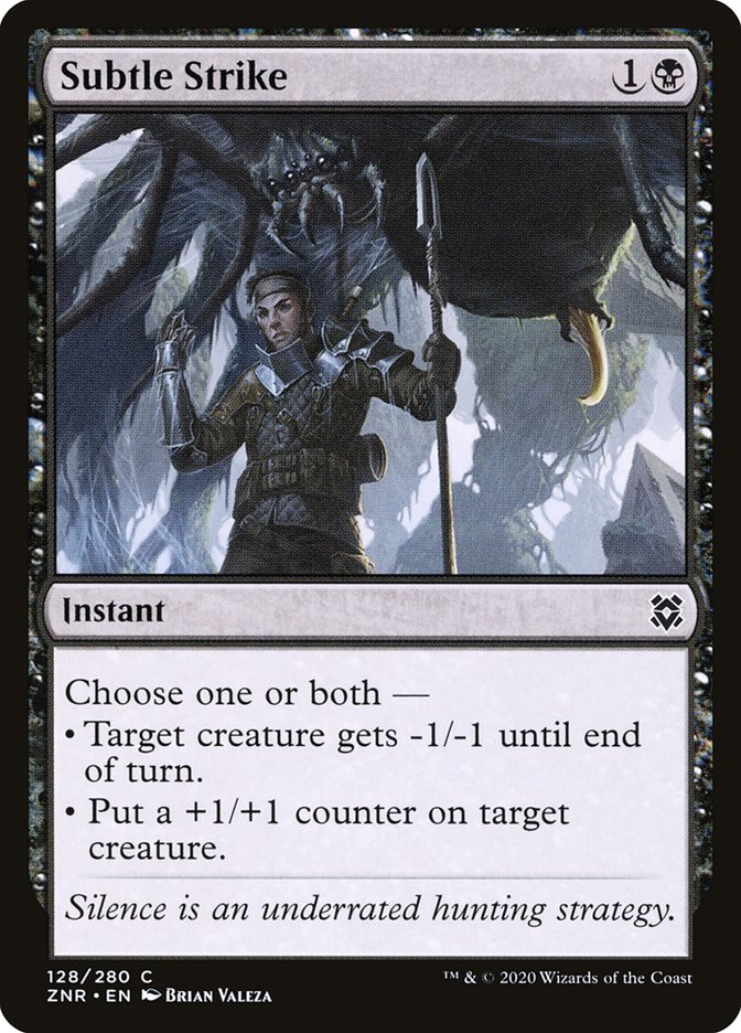 Subtle Strike [Zendikar Rising] | Cracking-Singles