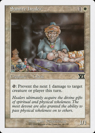 Samite Healer [Classic Sixth Edition] | Cracking-Singles