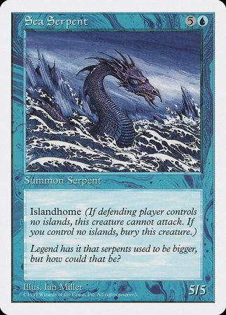 Sea Serpent [Fifth Edition] | Cracking-Singles