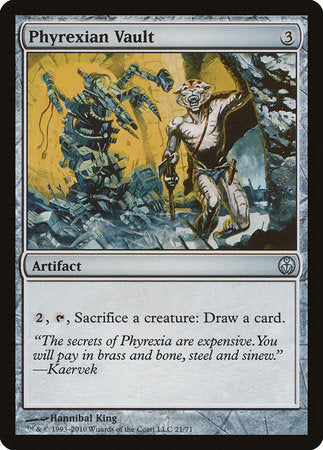 Phyrexian Vault [Duel Decks: Phyrexia vs. the Coalition] | Cracking-Singles