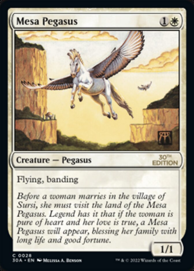 Mesa Pegasus [30th Anniversary Edition] | Cracking-Singles