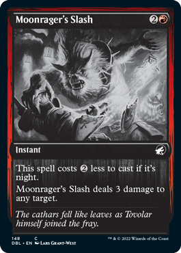 Moonrager's Slash [Innistrad: Double Feature] | Cracking-Singles
