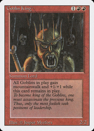 Goblin King [Revised Edition] | Cracking-Singles