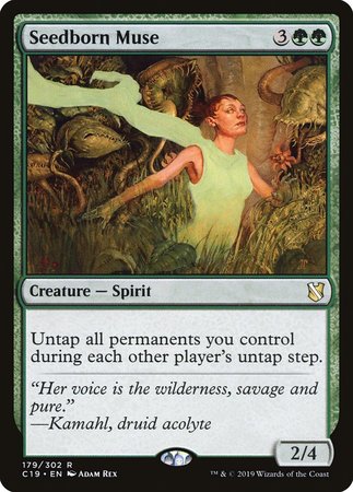 Seedborn Muse [Commander 2019] | Cracking-Singles