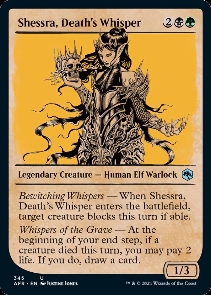 Shessra, Death's Whisper (Showcase) [Dungeons & Dragons: Adventures in the Forgotten Realms] | Cracking-Singles