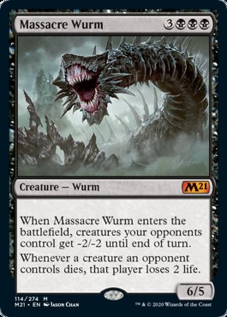Massacre Wurm [Core Set 2021] | Cracking-Singles