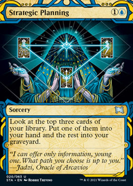 Strategic Planning (Etched Foil) [Strixhaven Mystical Archive] | Cracking-Singles