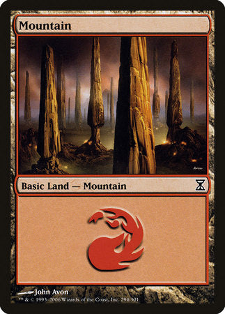 Mountain (294) [Time Spiral] | Cracking-Singles