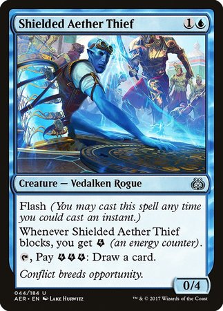Shielded Aether Thief [Aether Revolt] | Cracking-Singles