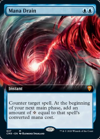 Mana Drain (Extended Art) [Commander Legends] | Cracking-Singles