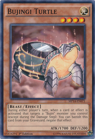 Bujingi Turtle [MP14-EN071] Common | Cracking-Singles