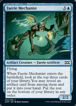 Faerie Mechanist [Double Masters] | Cracking-Singles