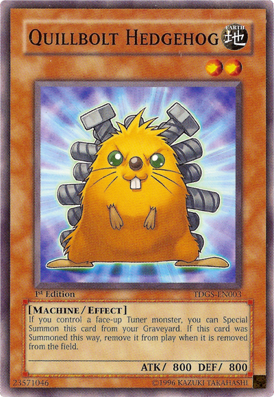 Quillbolt Hedgehog [TDGS-EN003] Common | Cracking-Singles