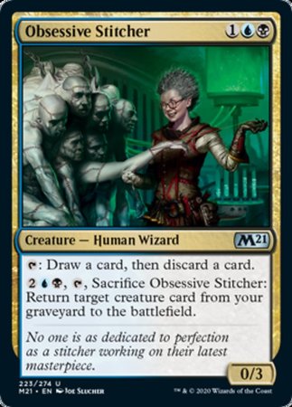 Obsessive Stitcher [Core Set 2021] | Cracking-Singles