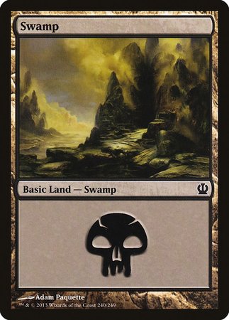 Swamp (240) [Theros] | Cracking-Singles