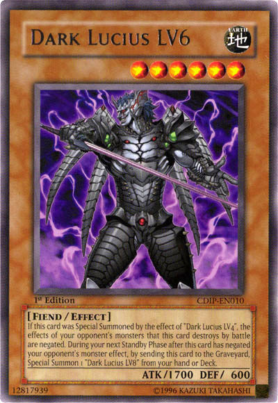 Dark Lucius LV6 [CDIP-EN010] Rare | Cracking-Singles