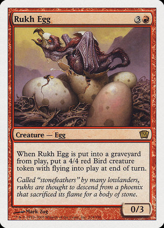 Rukh Egg [Ninth Edition] | Cracking-Singles