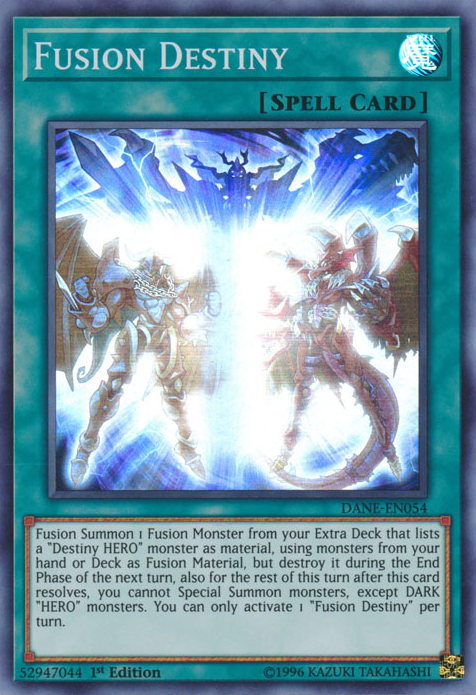 Fusion Destiny [DANE-EN054] Super Rare | Cracking-Singles