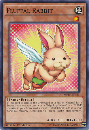 Fluffal Rabbit [MP15-EN143] Common | Cracking-Singles