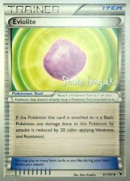 Eviolite (91/101) (Terraki-Mewtwo - Shuto Itagaki) [World Championships 2012] | Cracking-Singles