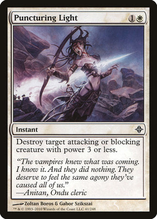 Puncturing Light [Rise of the Eldrazi] | Cracking-Singles