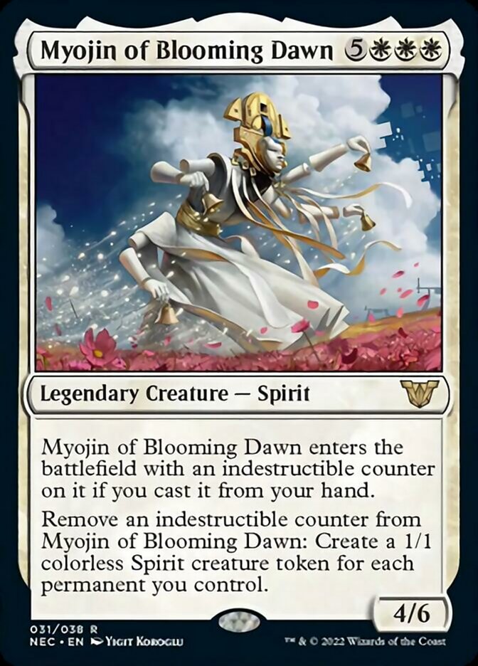 Myojin of Blooming Dawn [Kamigawa: Neon Dynasty Commander] | Cracking-Singles