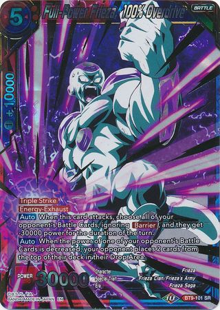 Full-Power Frieza, 100-Percent Overdrive [BT9-101] | Cracking-Singles