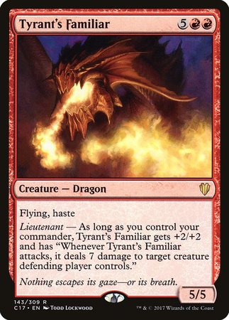 Tyrant's Familiar [Commander 2017] | Cracking-Singles