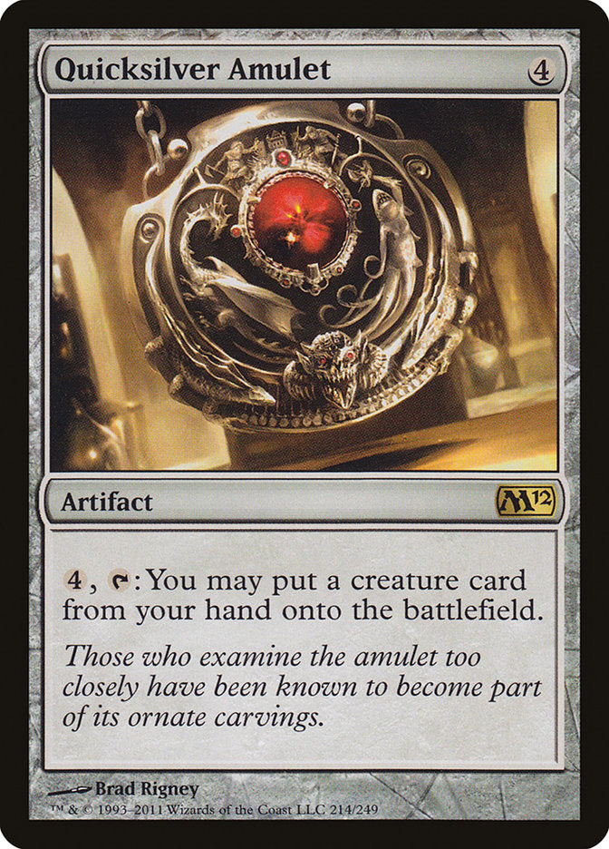 Quicksilver Amulet [Magic 2012] | Cracking-Singles