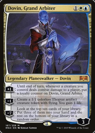 Dovin, Grand Arbiter [Ravnica Allegiance] | Cracking-Singles