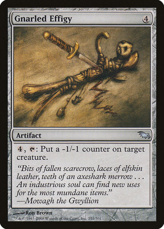 Gnarled Effigy [Shadowmoor] | Cracking-Singles