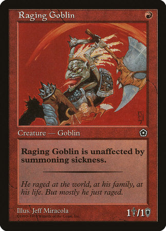Raging Goblin [Portal Second Age] | Cracking-Singles
