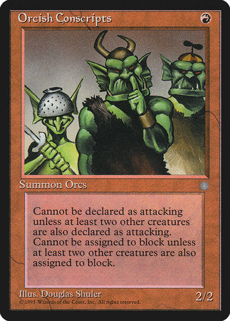 Orcish Conscripts [Ice Age] | Cracking-Singles