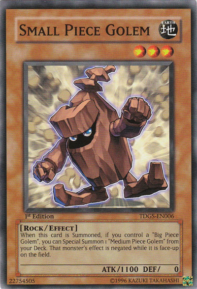 Small Piece Golem [TDGS-EN006] Common | Cracking-Singles