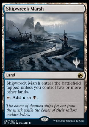 Shipwreck Marsh (Promo Pack) [Innistrad: Midnight Hunt Promos] | Cracking-Singles